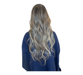 Extensions Cheveux Ondulés NahaHair – Méché #2/613, 100 % cheveux humains, texture naturelle